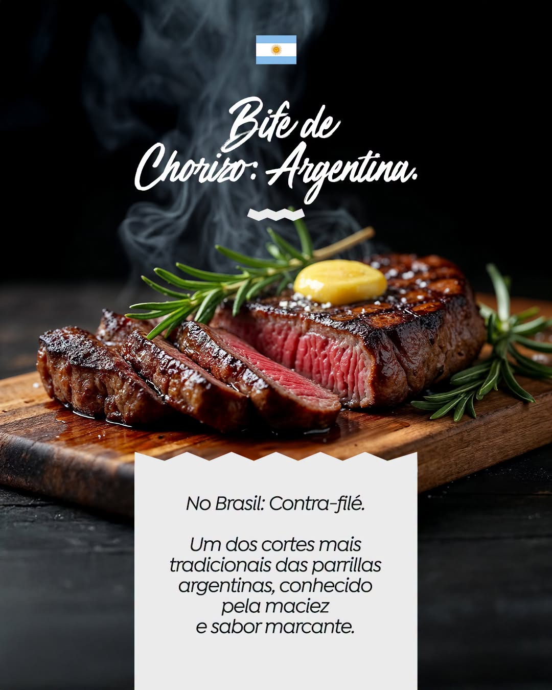 Bife de chorizo, corte argentino