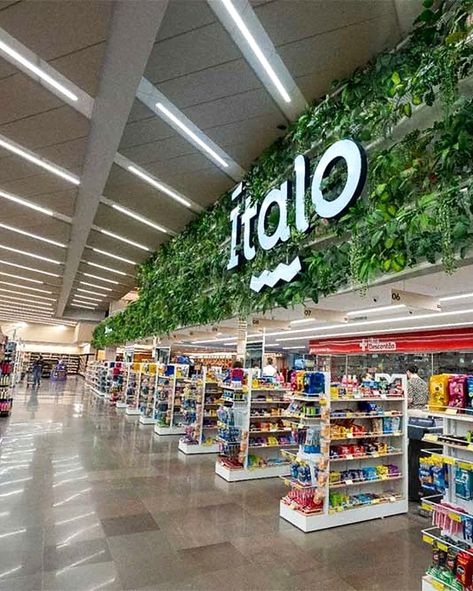 Interior de uma loja Ítalo